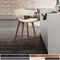Armen Living Jagger Modern 26" Wood and Faux Leather Counter Height Barstool LCJGBAWACR26 - alternate 5